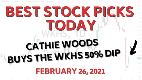 Cathie Wood’s Ark Invest buys WKHS | Best Stock Picks Today 2-26-21