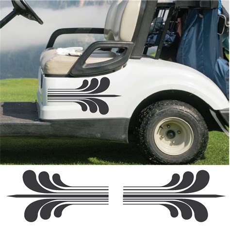 Golf Cart Decals Style S002