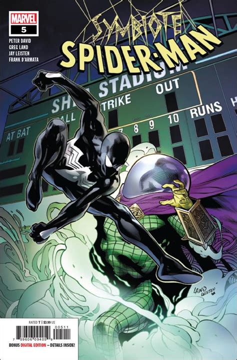 Symbiote Spider-Man 5 A, Oct 2019 Comic Book by Marvel