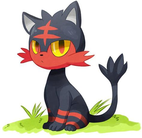 Pokémon - Soleil et Lune/Sun and Moon - Flamiaou/Litten - Fanart ...