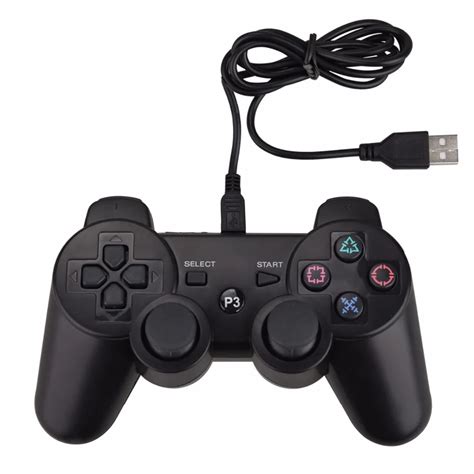 New USB Wired Gamepad Controller Joystick For PS3 Playstation 3 console For PS3 pc For Dualshock ...