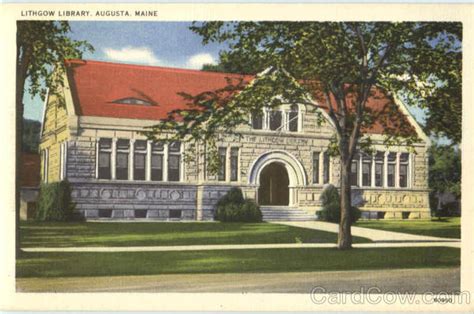 Lithgow Library Augusta, ME