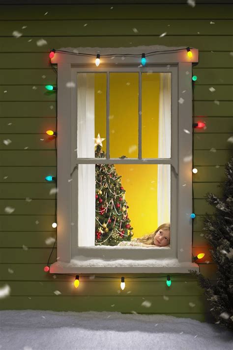 Outdoor Window Christmas Decorations