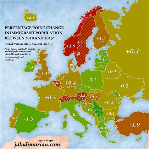 4 mappe che descrivono le migrazioni in Europa - Coop. Tempo Libero