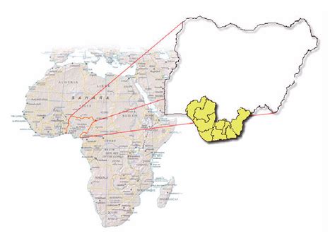 The Map of Nigeria showing the delta areas Source: Udonwa et al., (2004 ...