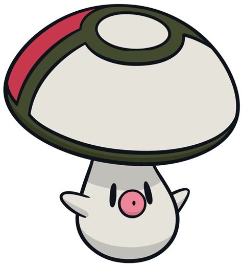 Foongus official artwork gallery | Pokémon Database