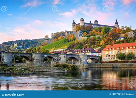 Wurzburg, Old Main Bridge. Royalty-Free Stock Image | CartoonDealer.com #158920990