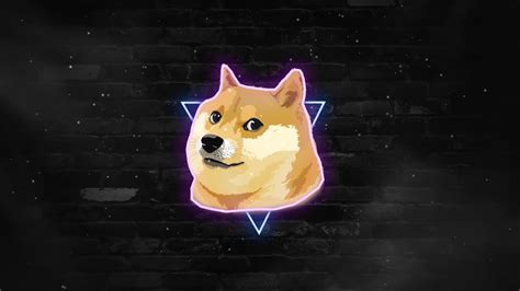 Doge Coin Triangle Wall Live Wallpaper - DesktopHut