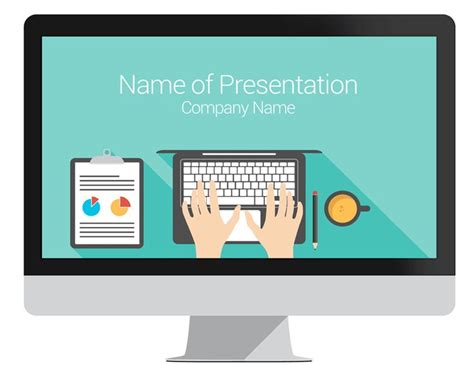 Computer PowerPoint Template - PresentationDeck.com