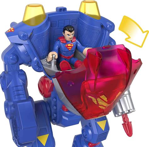 Fisher-Price Imaginext DC Super Friends Superman Robot, robot toy playset... – One-Touch Top ...