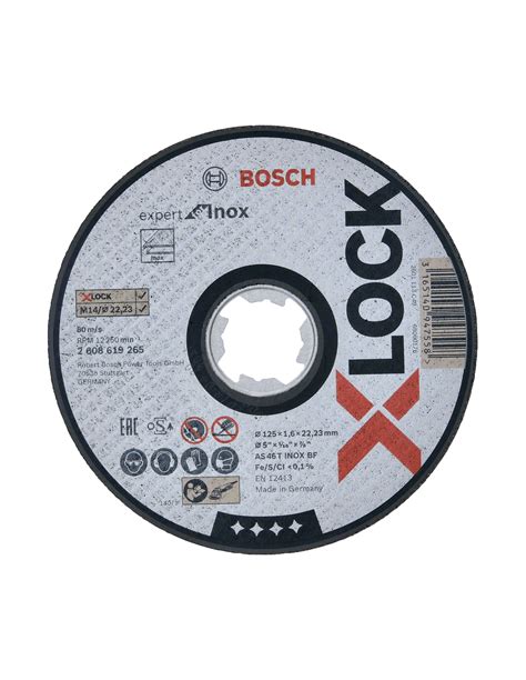 Disque à tronçonner Carbide Multi Wheel X-LOCK 125 mm - 2608619284 ...