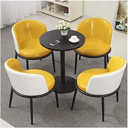 Dinning Table and Chairs Set Cafe Dessert Shop Desk and Chair ...