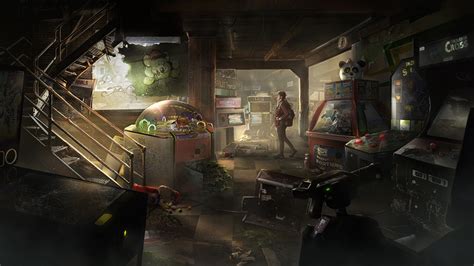 ArtStation - Abandoned Arcade