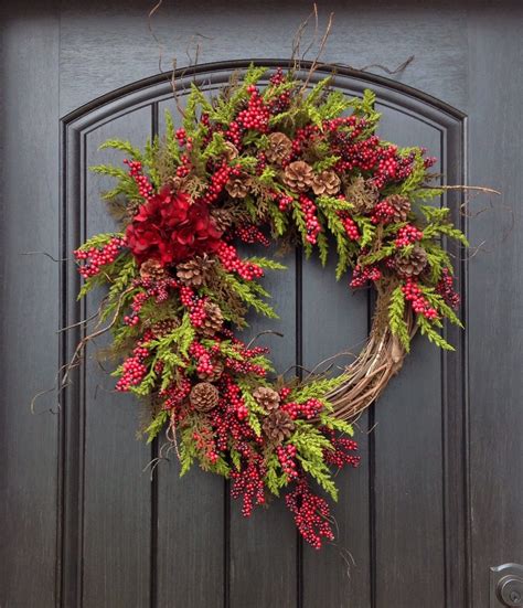 Christmas Wreath-Winter Wreath-Holiday Door