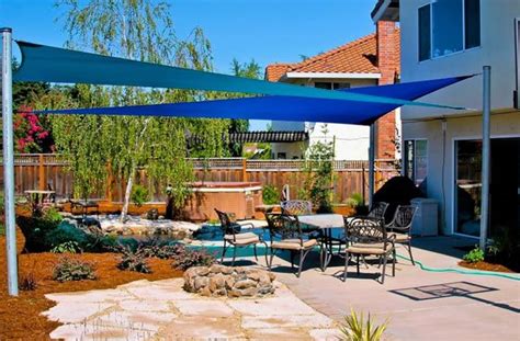 Backyard Shade Sails - Landscaping Network