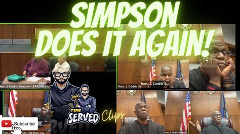 Judge Simpson Does it Again! - YouTube