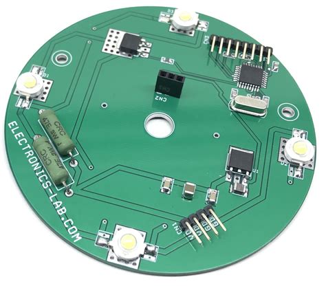 PIR Motion Sensor LED Ceiling Light - Arduino Compatible - Electronics-Lab.com