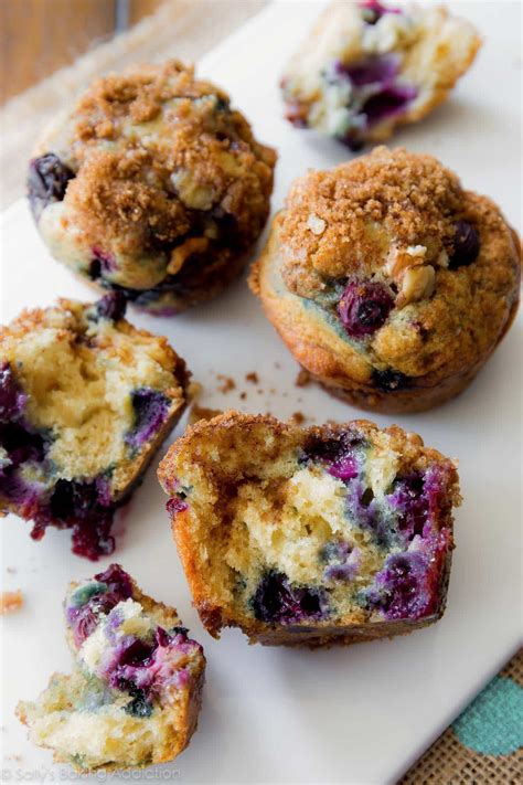 Favorite Blueberry Muffins Recipe - Sally's Baking Addiction