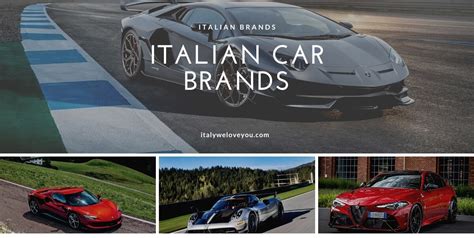 Top Seven Italian Car Brands - Italy We Love You