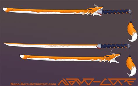 Fox Katana Weapon Adopt (closed) by Nano-Core | Armas ninja, Espadas y ...