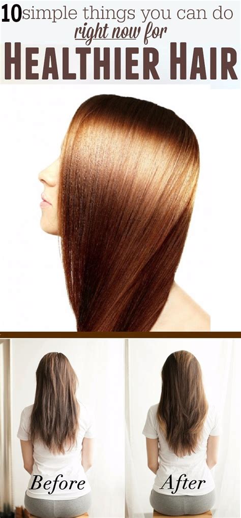 10 Amazing Tips for Healthy Hair - FITNESS SHORTCUT