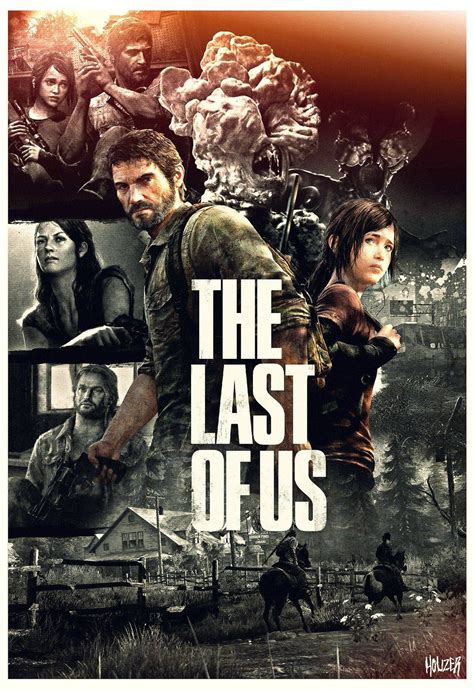 my poster art for 'The Last of Us' (с изображениями) | Последний из нас, Игровые плакаты ...