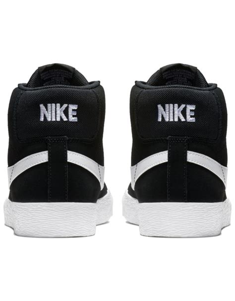 Nike SB Shoe Zoom Blazer Mid (Black/White) - Stix SGV