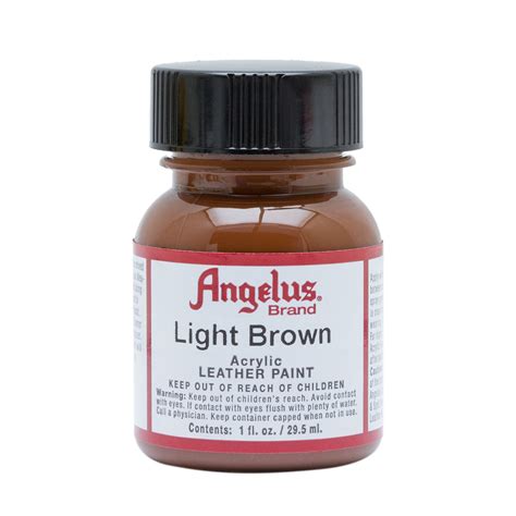 Angelus® Acrylic Leather Paint, 1 oz., Light Brown - Walmart.com