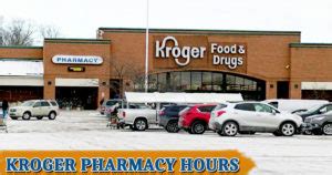 Kroger Pharmacy Hours of Working | Opening & Closing Times, Locations