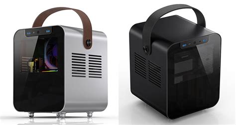 Jonsplus BO100 Mini ITX case is an appealing retro portable - Chassis ...