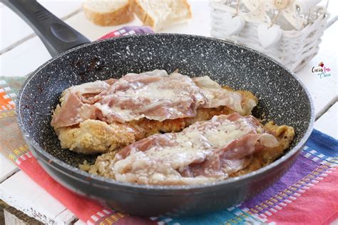 Cotoletta Alla Bolognese — Schnitzel of pork cutlet bolognese style ...