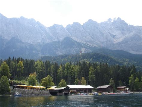 Lake Eibsee, Germany...we used to go paddle boating here. | Lake ...