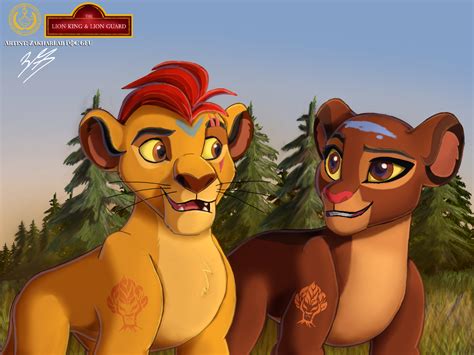 Kion and Rani talk (Remastered) by ZakharLabComGFU on DeviantArt in 2022 | Kion, Lion guard ...