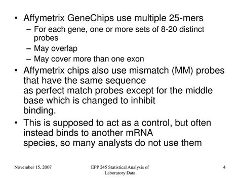 Analysis of Affymetrix GeneChip Data - ppt download