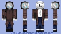 clock guy Minecraft Skin