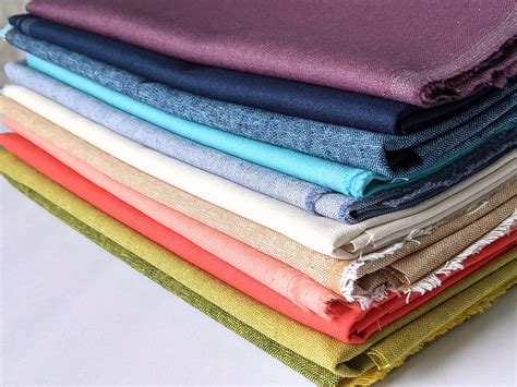Essex Linen Fabric Cotton Linen Blend Robert Kaufman Fabric | Etsy