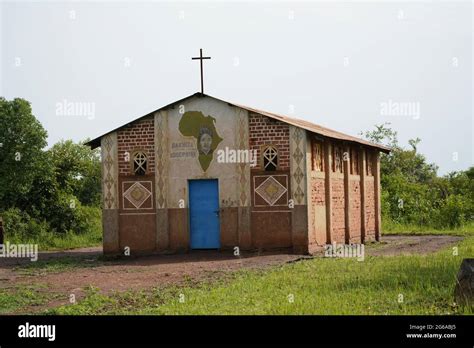 Church in a village in northern Uganda Stock Photo - Alamy