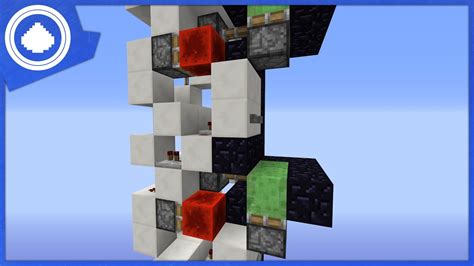 Slime Block Multifloor Elevator in Minecraft - YouTube