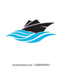 Speed Boat Logo Vector Illustration Icon Stock Vector (Royalty Free) 2288498963 | Shutterstock