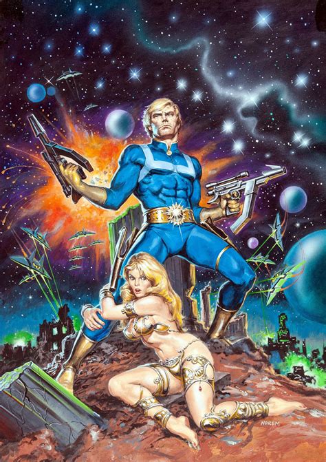 “Original cover painting by Earl Norem from Marvel Super Special #10, Winter 1979. ” | Science ...