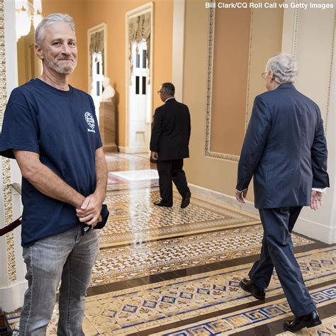 Kentucky Senator Mitch McConnell walks by Jon Stewart : r/Kentucky