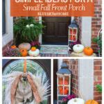 Simple Ideas for a Small Fall Front Porch - Bluesky at Home