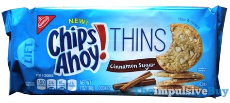 REVIEW: Nabisco Chips Ahoy Thins Cinnamon Sugar Cookies - The Impulsive Buy