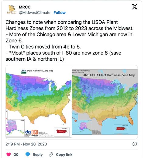 The new 2023 "USDA Plant Hardiness Zone Map" changes everything. Here's ...