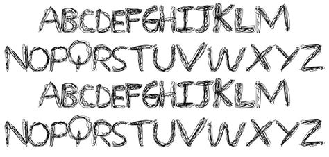 Over Scribble font by Xerographer Fonts | FontRiver