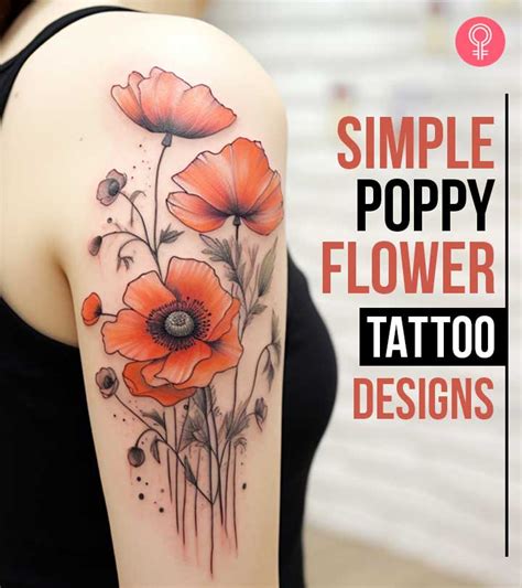 California Poppy Flower Tattoo Meaning - Infoupdate.org