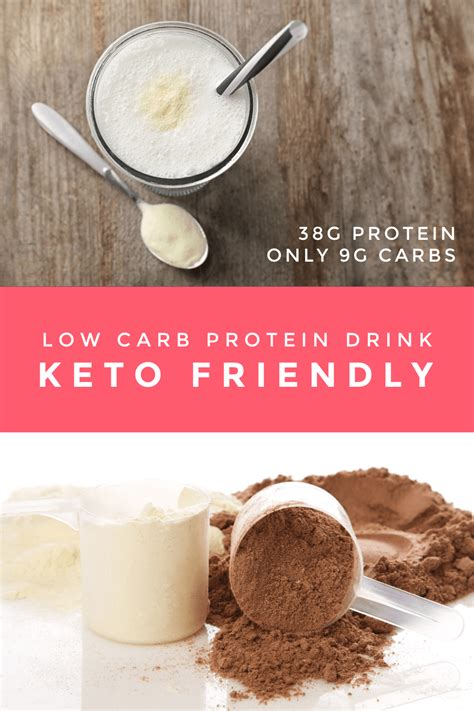 Keto Friendly Low Carb Protein Drink at Home! - Mommy's Playbook