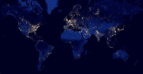 Eyes In The Sky: Exploring Global Light Pollution With Satellite Maps ...