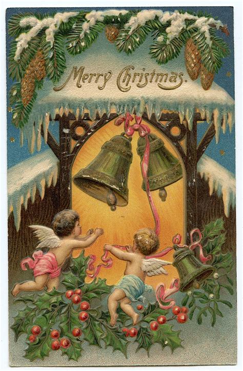 Lot - Antique / Vintage Postcard Christmas