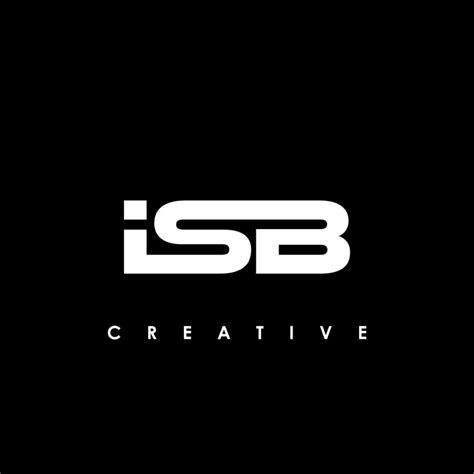 ISB Letter Initial Logo Design Template Vector Illustration 36205162 Vector Art at Vecteezy